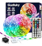 Amazon.co.jp: LEDテープライト LEDテープ【RGB1600万色 アプリ